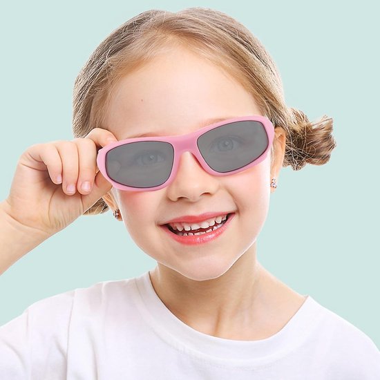 2-Pack Gekleurde Polariserende Zonnebrillen voor Kinderen 3-12 Jaar van Merkloos — afbeelding 2