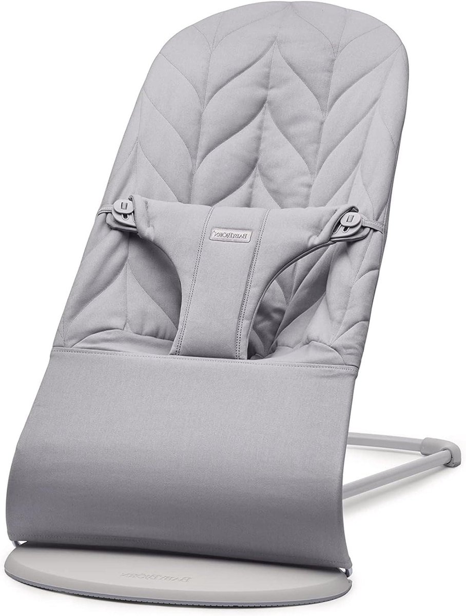 Baby Wipstoel - Schommelstoel Kinderstoel - Ontspannen Zitten - Ergonomisch Ontwerp - 0-2 Jaar - Lichtgrijs