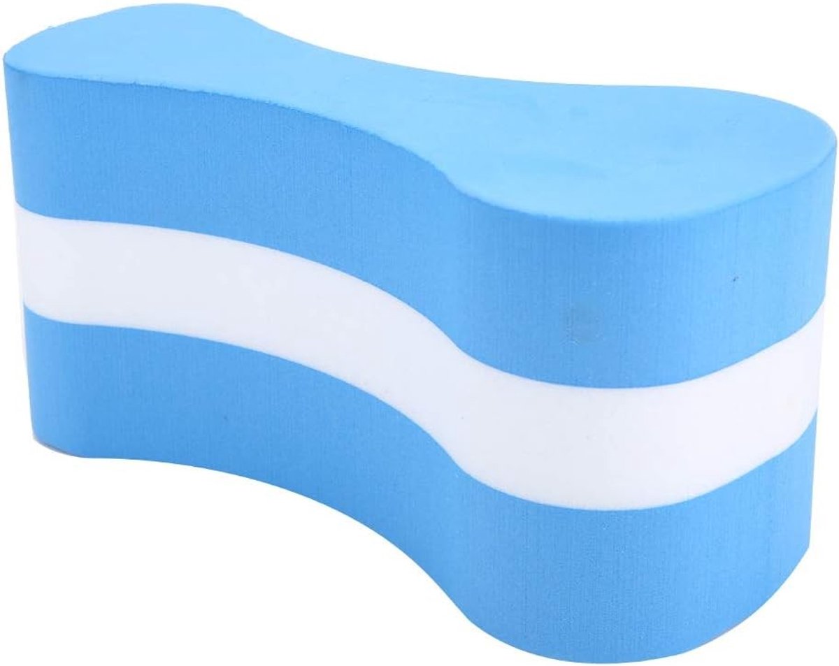 Professionele Eco-vriendelijke Pull Buoy en Pull Float voor Zwemtraining en Fitness in Blauw en Wit