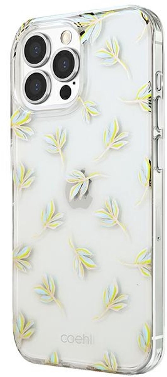 UNIQ Hoesje Coehl Fleur iPhone 13 Pro Max 6,7" Blauw/sky Blauw