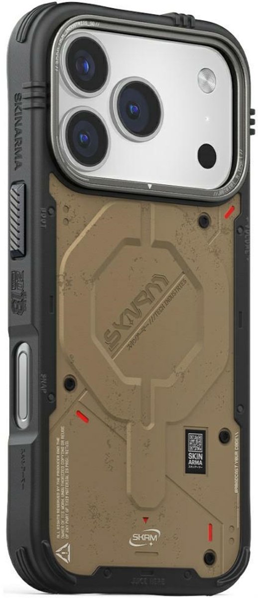 Skinarma Vigor MagSafe Hoesje voor iPhone 17 Pro kamienny
