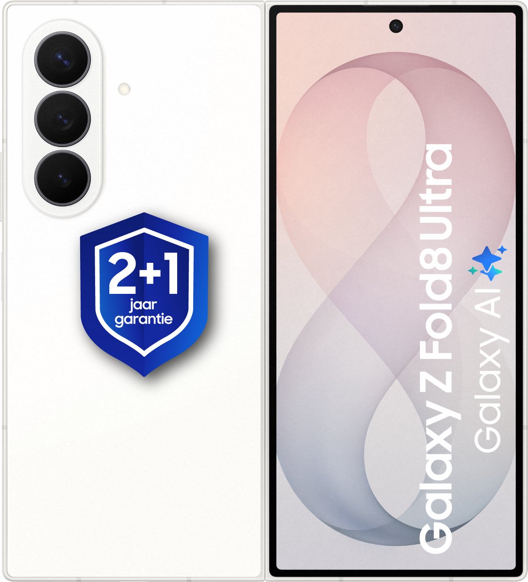 Samsung Galaxy Z Fold8 Ultra 5G - Smartphone - 512GB - Cream + 1 jaar extra garantie