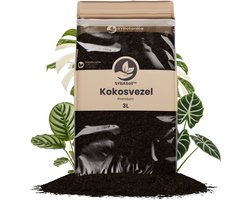 Sybotanica - Kokosvezel 3L - Zoutvrij - Perfect voor stekken & zaaien
