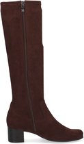 Caprice 9-9-25507-47 302 Lange Laarzen Donker Bruin Stretch Dames - Donker Bruin - 40