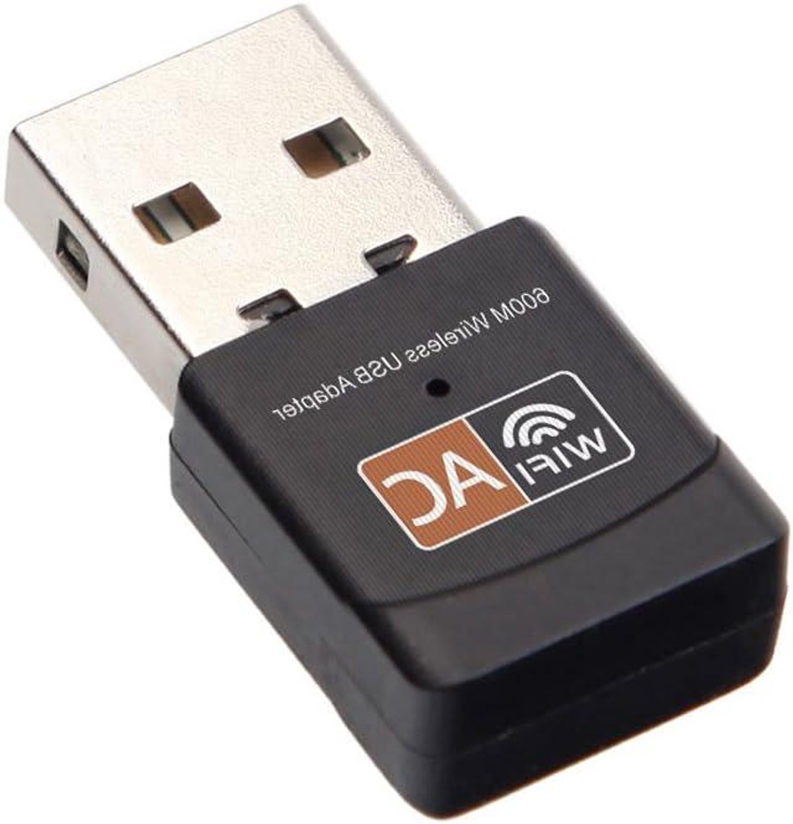 Wifi Adapter - Draadloze Netwerkkaart - Internet Verbinding - Dual Band Snelheid - 600 Mbps - Zwart