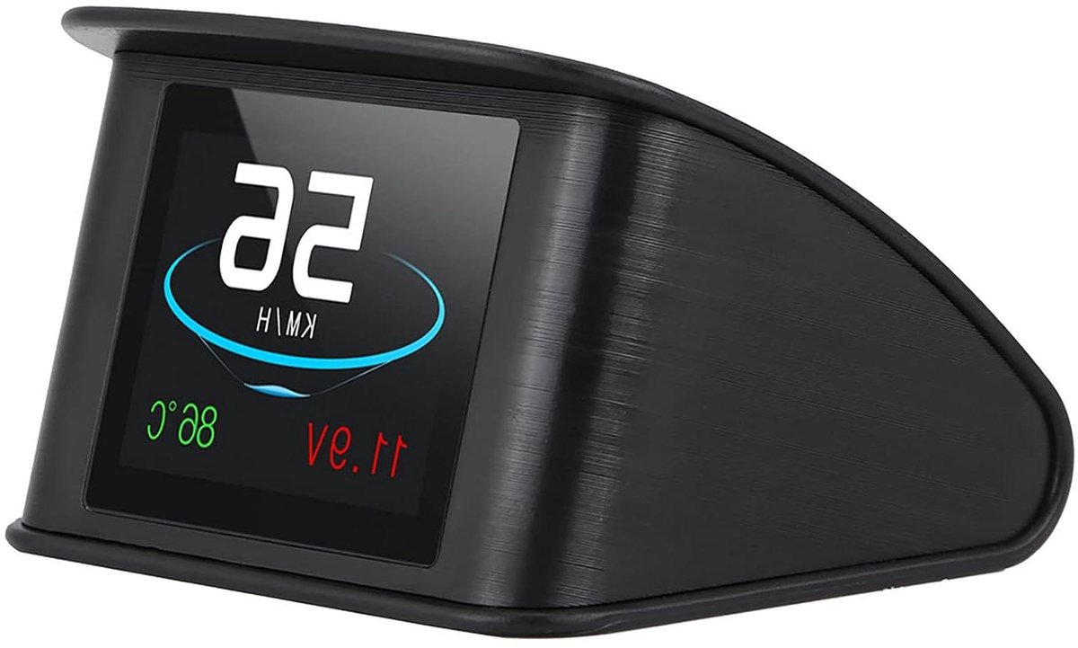 Auto HUD Display - Head Up Display - Veilig Rijden - Multicolor TFT-LCD - 17 x 13 x 5 cm