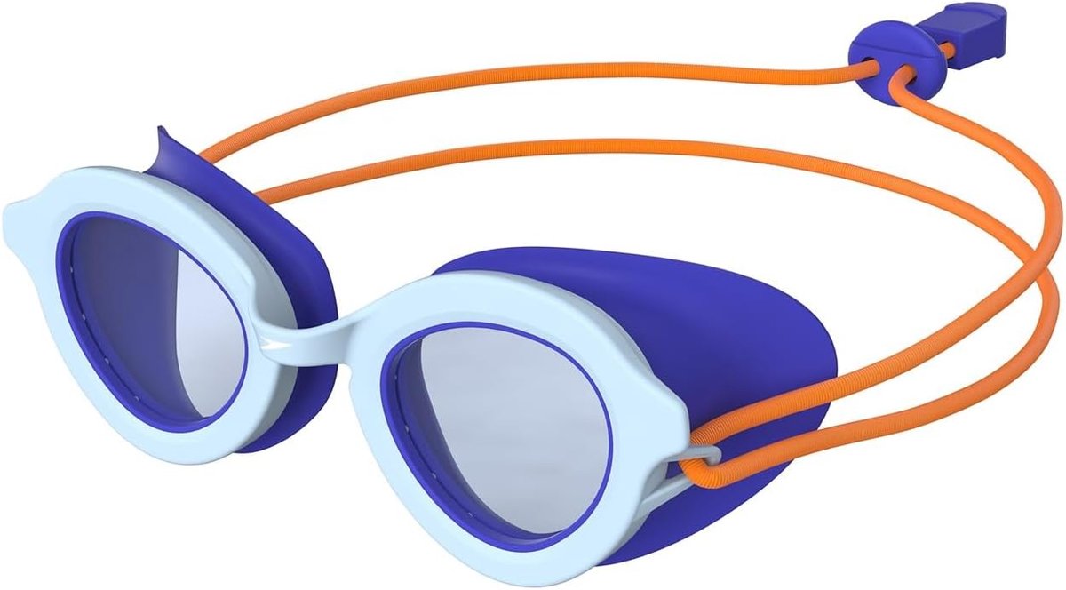 Thijox - Junior Zwembril Kids | Anti-lek Cat's-Eye Design | Sky Blue/Celeste | Perfect voor Zwemvakantie en Zwemles | One Size | Fun en Funky
