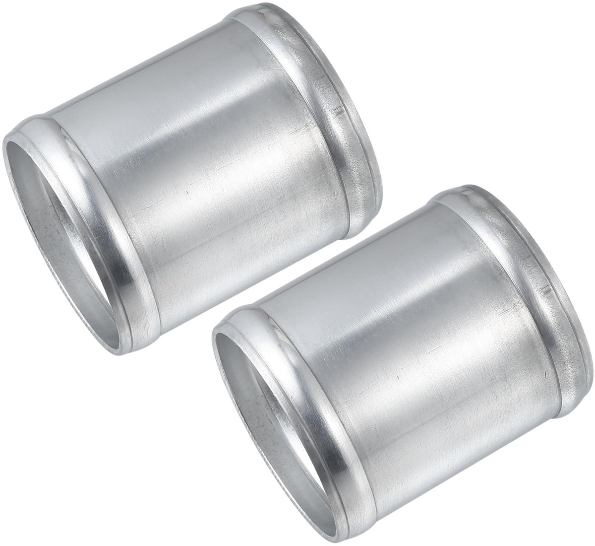 Dailygoods - Auto-adapterverbindingsbuis - Universeel - Duurzaam aluminium - Zilverkleurig - Slangaansluiting - Geschikt voor luchtkoelers