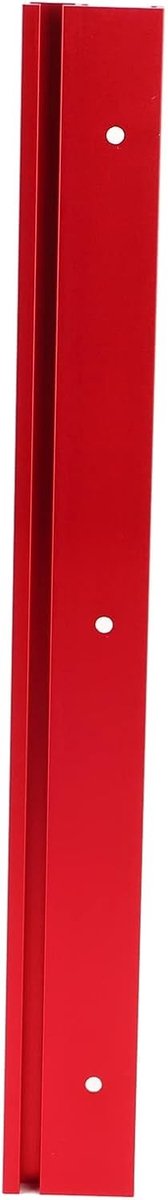 T-Slot Mitre Track Jig Fixture voor Houtbewerking - Aluminium Verbindingselementen, Railgids en Duwhandle (400mm)