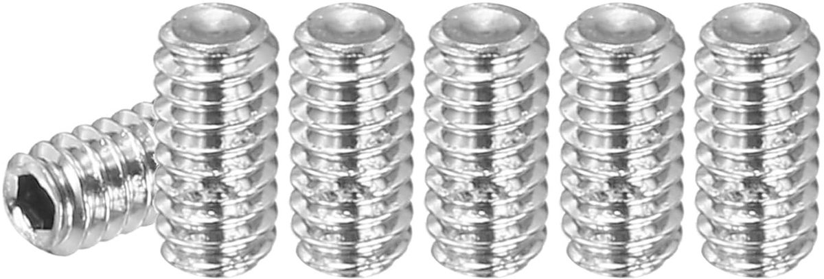 Set van 30 RVS Platte Hoofdschroeven M2 x 4 mm voor Deurklinken, Verlichting en Reparaties
