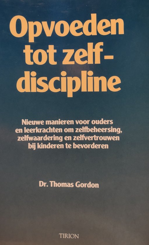 Opvoeden Tot Zelfdiscipline