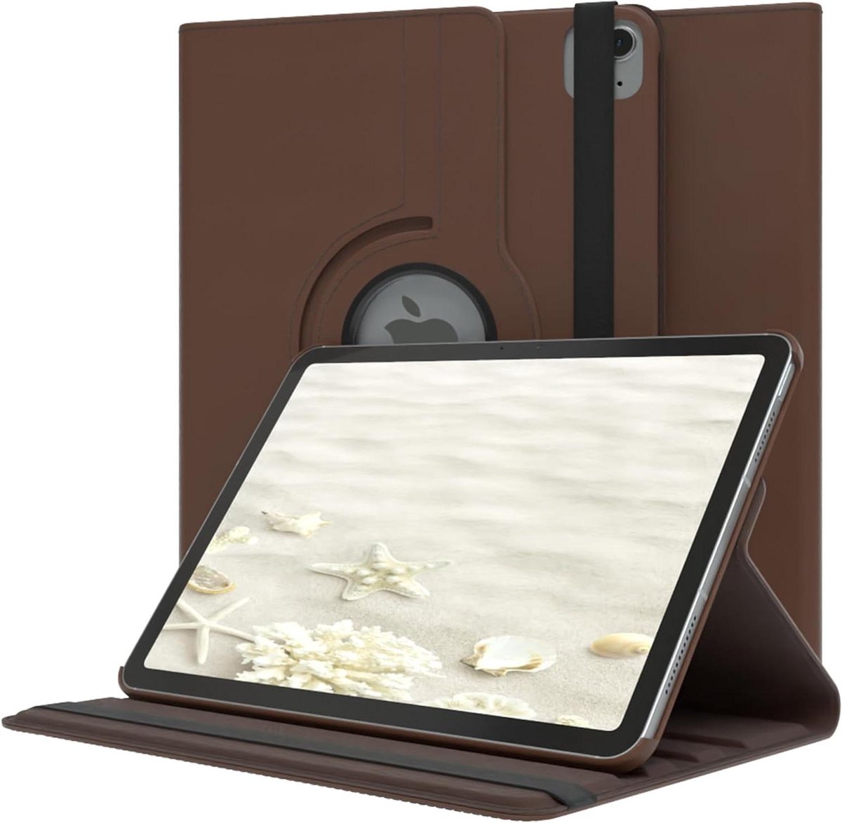 Beschermhoes Tablet - Smart Cover - Veelzijdig Gebruik - 360 Graden Draaibaar - 11 Inch - Bruin