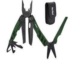 NexTool Flagship Pro – Multitool 16-in-1 – Groen RVS – Robuust & Veelzijdig