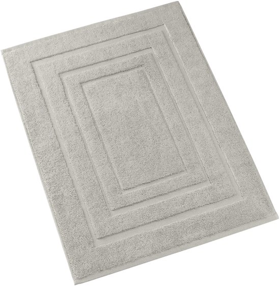 De Witte Lietaer Badmat Pacifique Dove - 60 x 100 cm - Grijs - Katoen