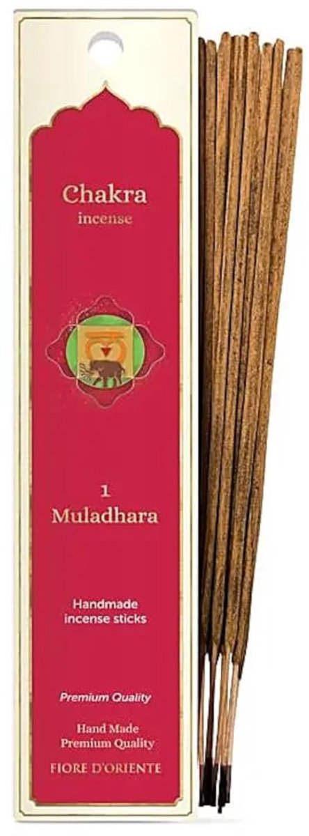 Inovra- Wierookstokjes Frisse Geur - Chakra's - 10 Stokjes - 40 Gram - Wierookbrander - Wierookhouder - Wierook