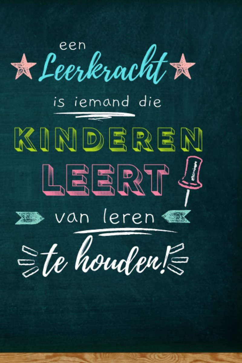 Thijox - Notitieboekje voor Leraren, Gelijnd Schrift, Persoonlijk Geschenk voor Kinderjuf, Leraar, Assistent, 15,24 x 22,86 cm, Originele Bedankjes