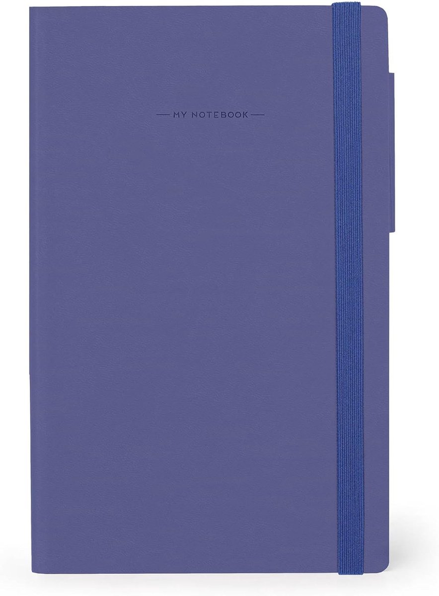 Thijox - Notitieboek A5 met Wit Blad, Future Dusk, Groot, 192 Pagina's, FSC-gecertificeerd Papier, Softcover, Elastische Sluiting, 17 x 24 cm, Perfect