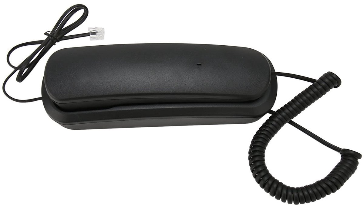 Inovra- Wandtelefoon Retro - Heldere Geluidskwaliteit - Mute/Nummerherhalingsfunctie - Eenvoudige Installatie - Compact Ontwerp - Geschikt voor Thuis/Kantoor - Vaste Telefoon