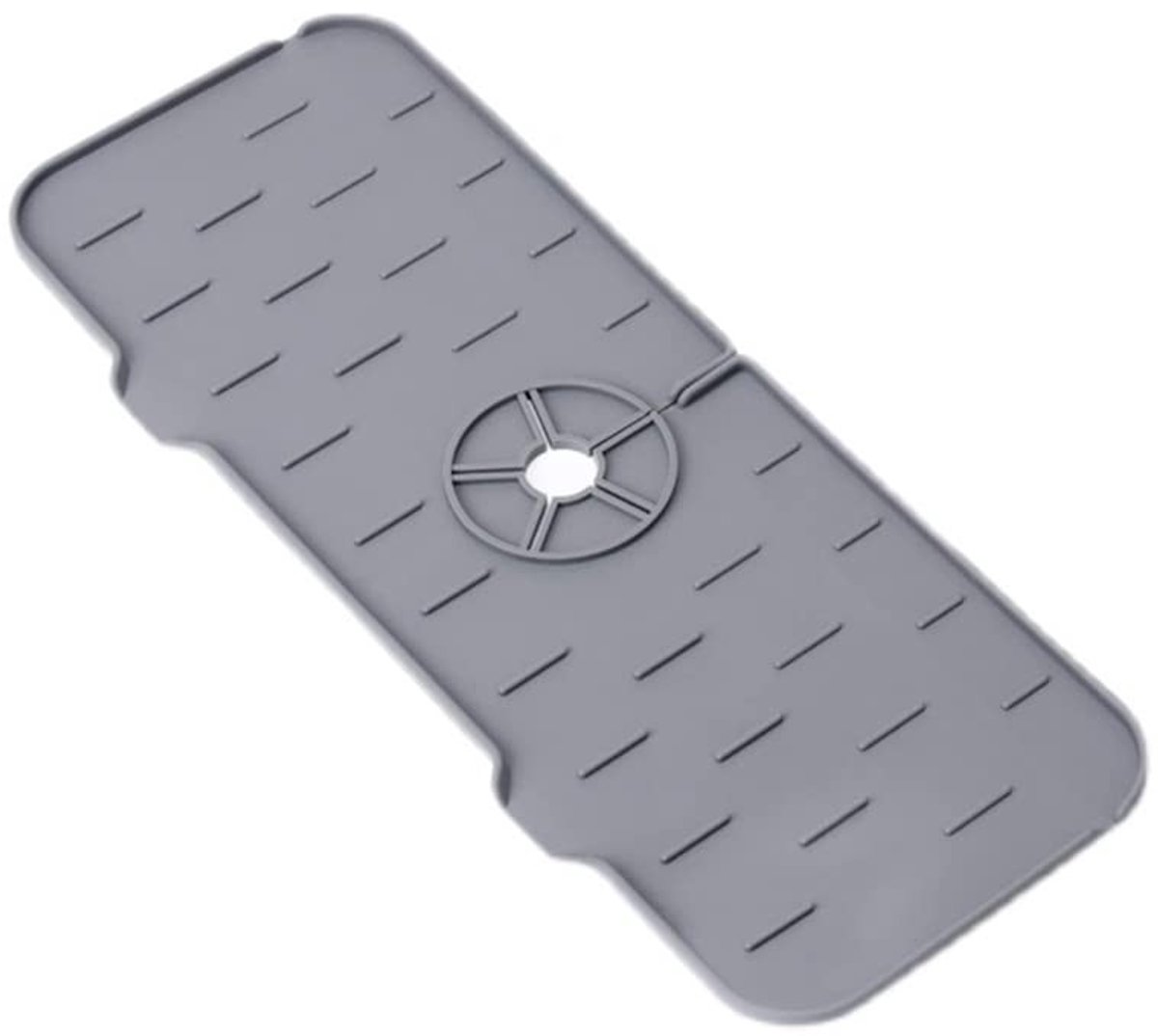 Inovra- Kraanmat Siliconen - Wateropvangmat - Druppelbeschermer - Afvoer Pad - Flexibel - Antislip Design - Druppelmat