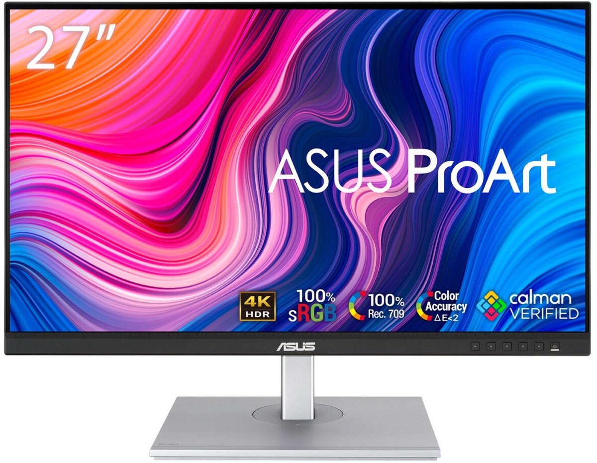 ASUS ProArt PA279CV computer monitor 68,6 cm (27") 3840 x 2160 Pixels 4K Ultra HD LED Zwart, Zilver