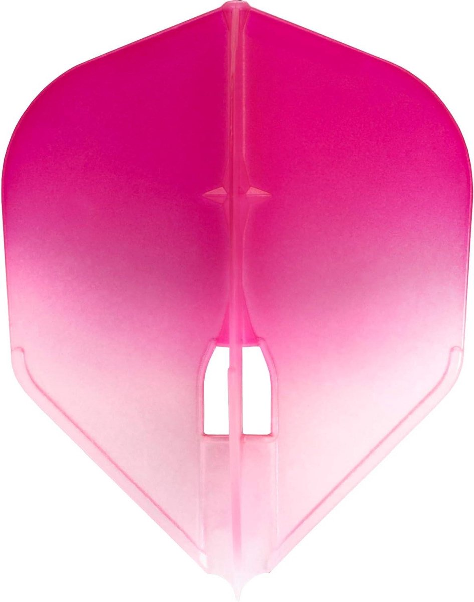 Dart Flights - Vleugels Set - Precisie Darts - Unieke Kleurencombinatie - Standaard Vorm - Wit Roze