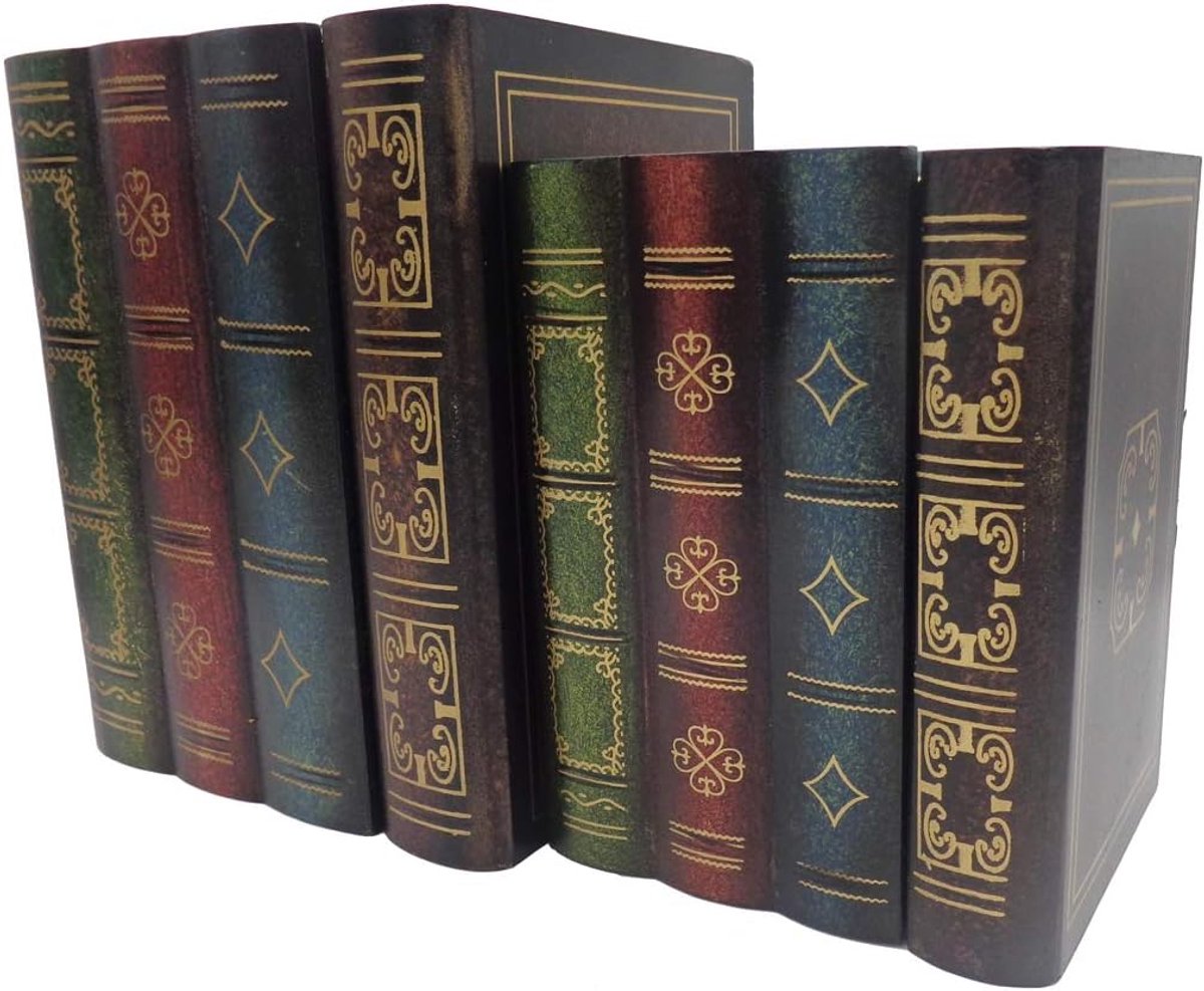 opbergboeken decoratie - Decoratieve Boek Box - Houten Ornamenten - Vintage Design - Verborgen Opslag - Voor Thuisdecoratie