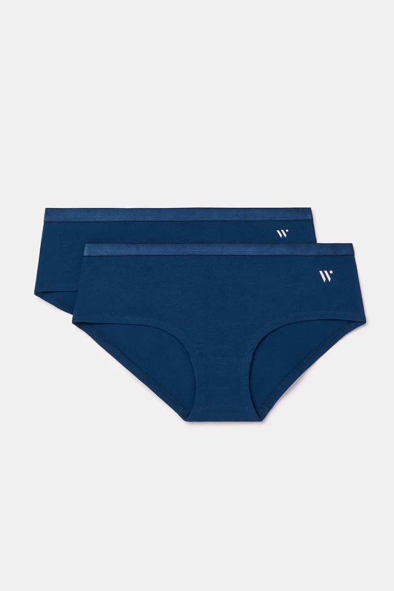 Woody Dames Hipster Duopack Donkerblauw XS