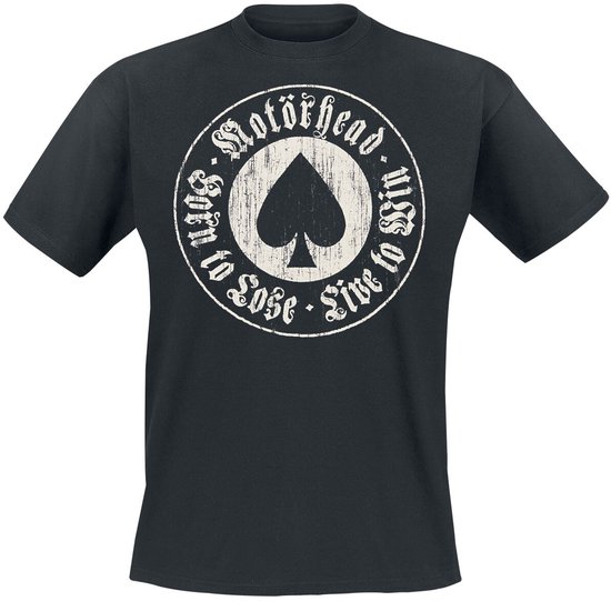 Motörhead Born To Lose Heren T-shirt - zwart - L