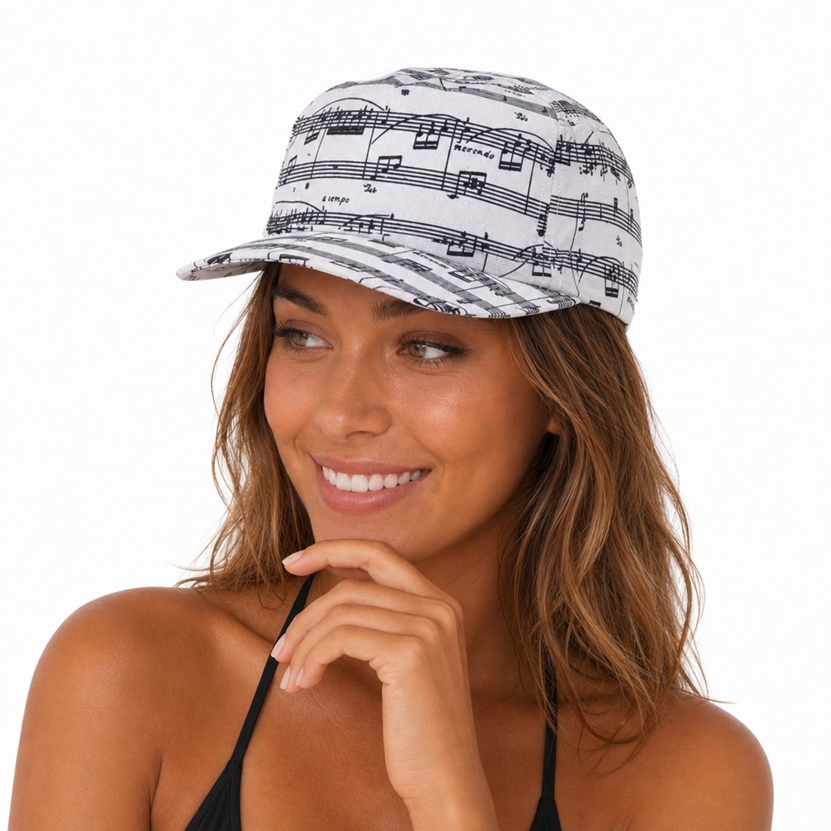 Baseball cap bladmuziek