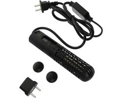 Aquarium Verwarmer - Dompelverwarmer Watertank - Constante Temperatuur - Precisie Temperatuursensor - 165 cm - Zwart