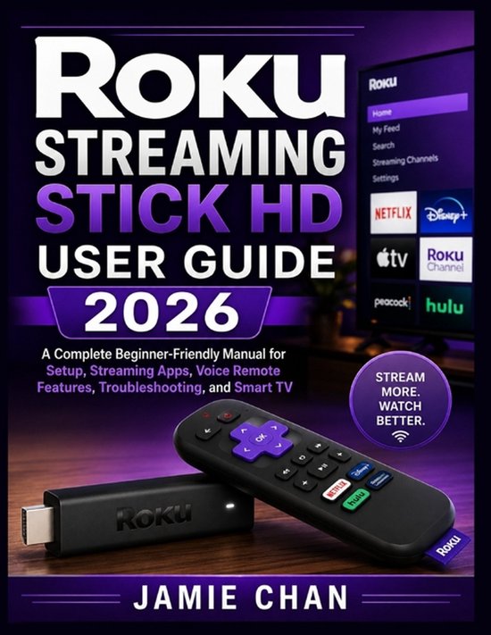 Roku Streaming Stick HD User Guide 2026 - cover
