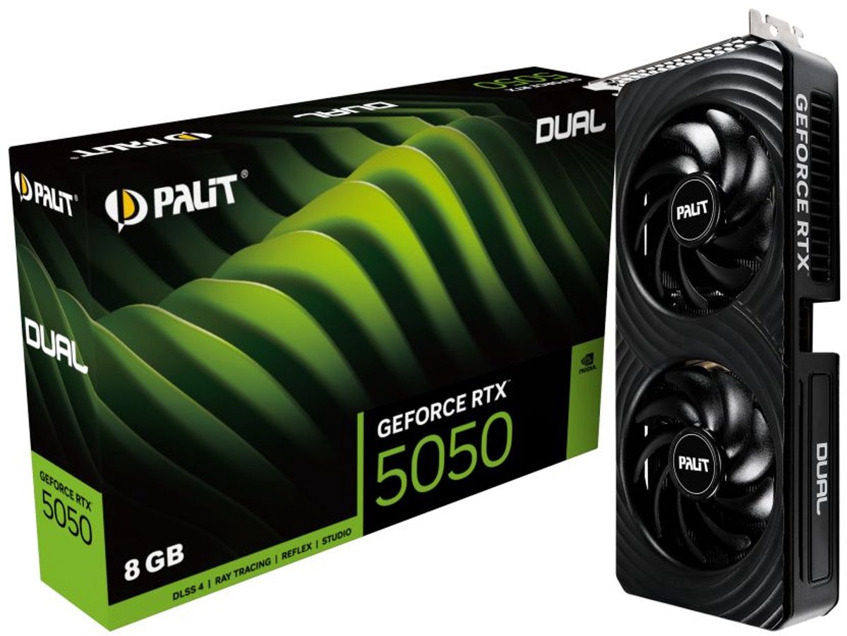 Palit GeForce RTX 5050 Dual NVIDIA 8 GB GDDR6
