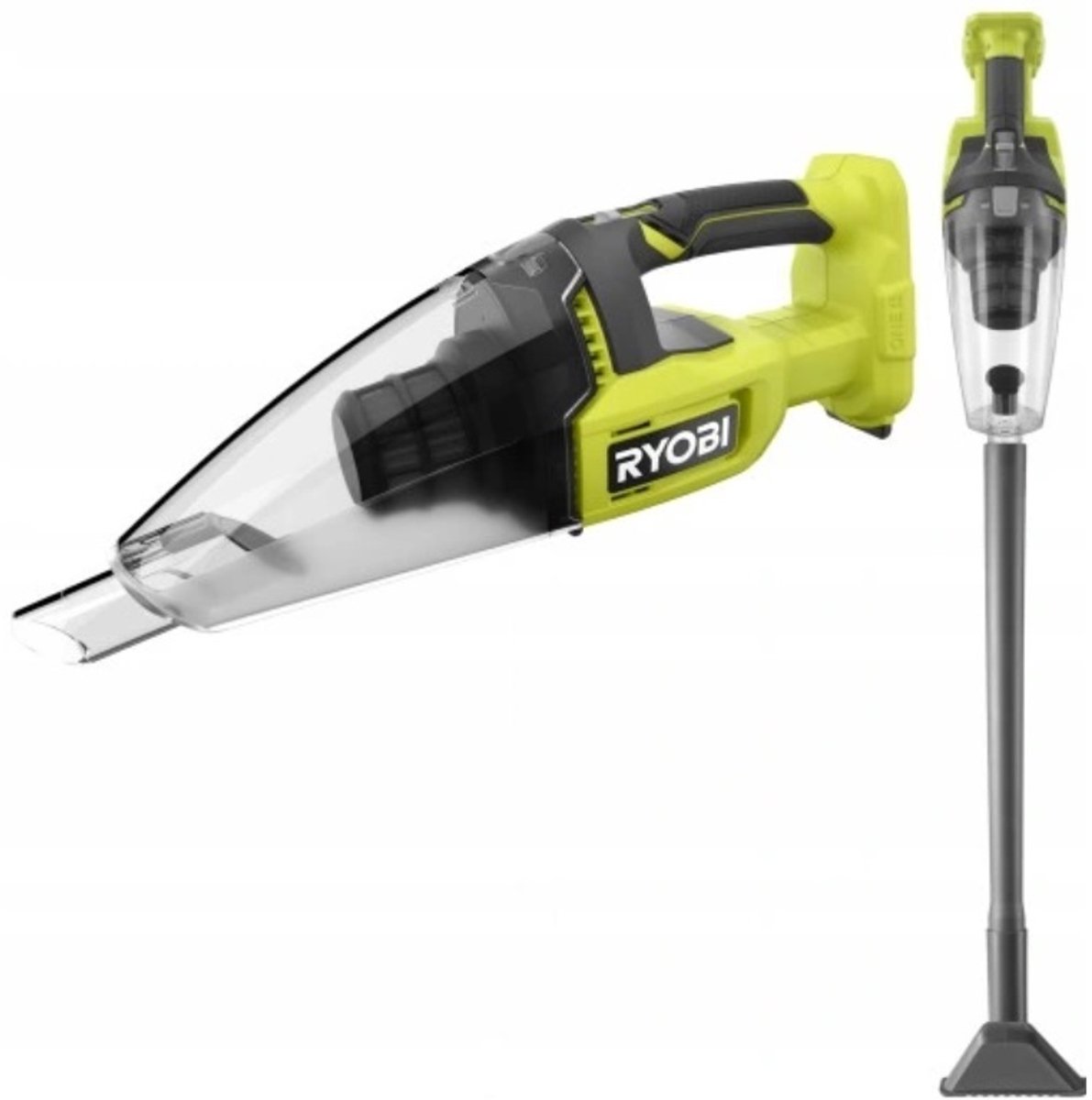 Ryobi RHV18F-0 Serie - Draadloze Handstofzuiger - 18V - Hoog Luchtdebiet - Gemakkelijk Leeg te Maken