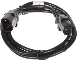 Lanberg - Netwerkkabel - IEC320-C13 - IEC320-C14 - 1.8m