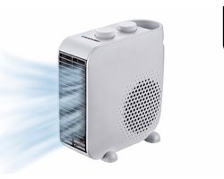 Ventilator - Tafelmodel - Tafelventilator - Inclusief verwarmingsfunctie met 2 standen - Wit