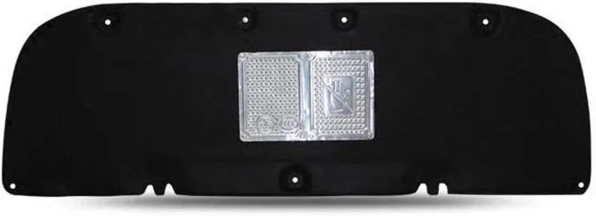 Motorkap Isolatie Pad - Geluiddichte Mat - Motor Geluid Dempen - Warmte Isolatie - 1 kg - Zwart Zilver