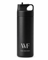 Your Wildforce Fuel Your Force - Bouteille d'eau en acier inoxydable 500 ml - Bouteille thermos isolée - Double paroi - Sans BPA - Pour le padel, le sport et l'usage quotidien