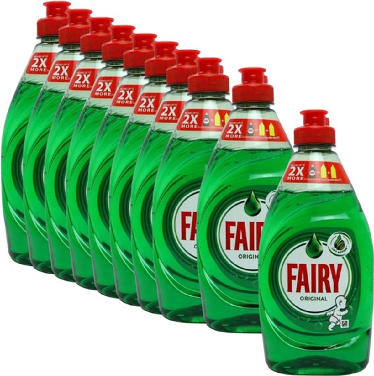 Fairy platinum Afwasmiddel original - 10 x 350 ml
