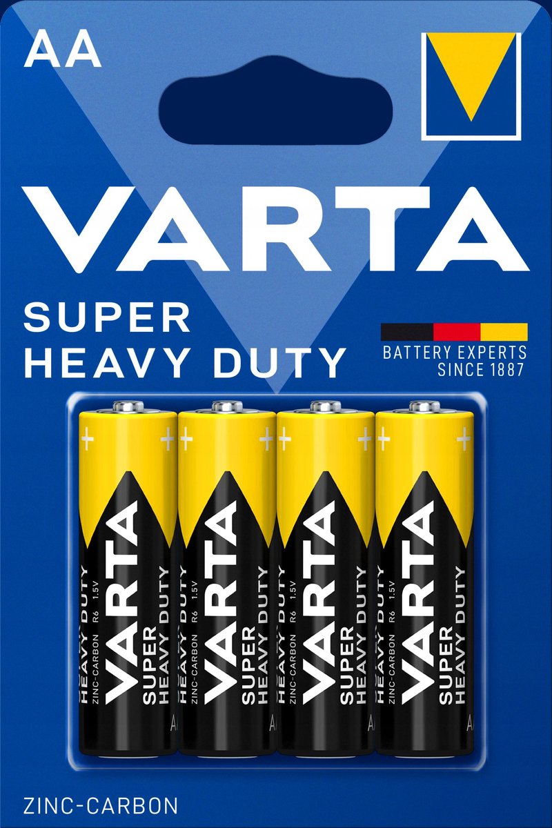 Varta AA Superlife Batterijen