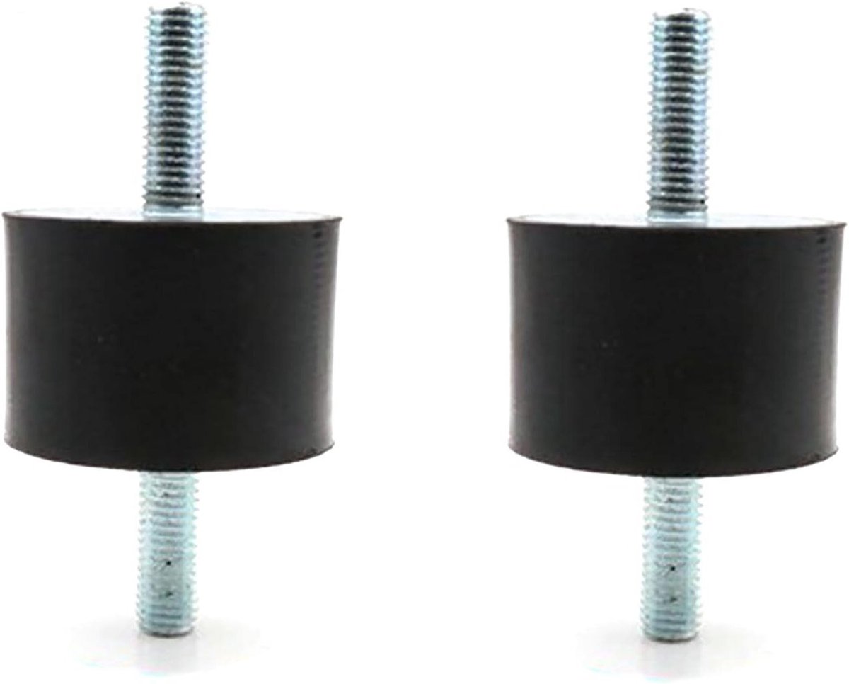 2 Stuks Rubber Antivibratie Steunen voor Auto en Boot - Schokdempers, Geluidsisolatie en Accessoires voor Luchtcompressoren