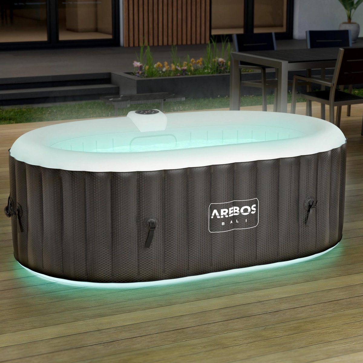 AREBOS Bubbelbad Voor 2 personen
