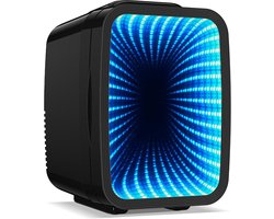 Mini Koelkast, 4 L / 6 Blikjes, Stille Minikoelkast, 7 RGB-lichtmodi, 2-in-1 Koel- en Warmhoudfunctie voor Drankjes & Huidverzorging, AC 220V / DC 12V, Mini Koelkast voor Gaming, Kantoor, Auto