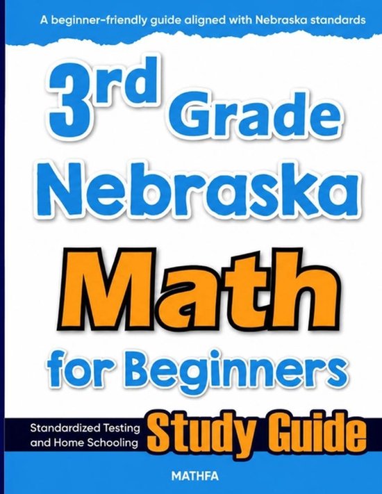 3rd Grade Nebraska Math for Beginners - cover