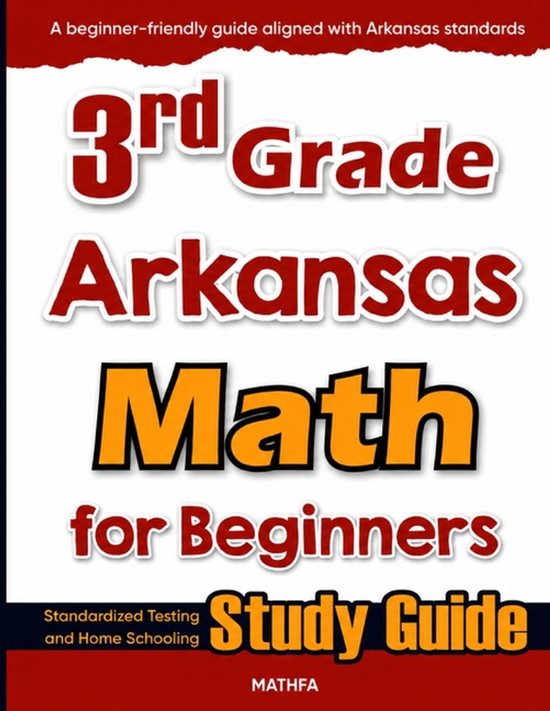 3rd Grade Arkansas Math for Beginners - cover