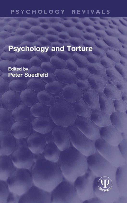 Psychology Revivals- Psychology and Torture - cover
