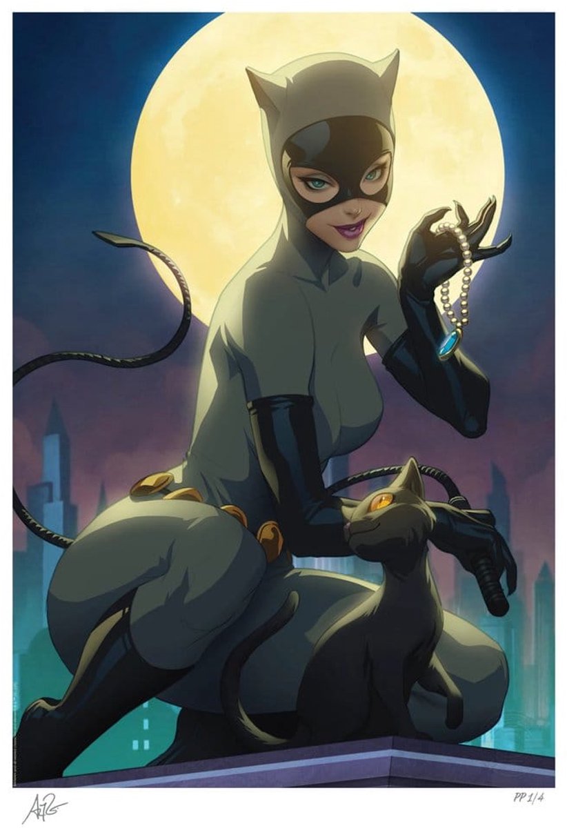 Sideshow Collectibles DC Comics Art Print Catwoman: Batman the Animated Series 46 x 61 cm - unframed Poster & Wallscrolls
