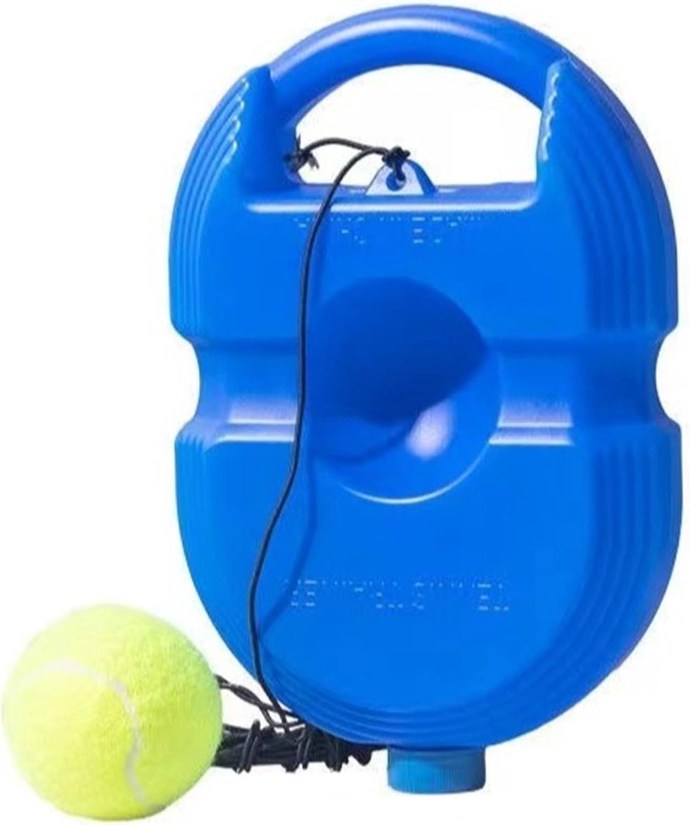 Tennis Rebounder - Solo Trainer - Zelf Training - Automatische Rebound - 500 g - Blauw