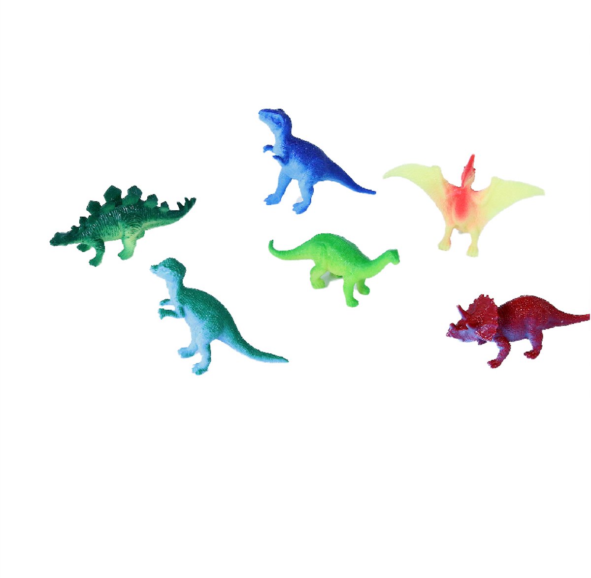 Dinosaur 6 Pcs On A Blister - UNI