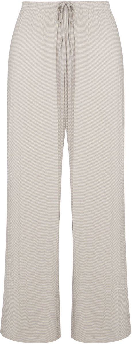 Hunkemöller Pyjama Pants Striped Jersey Grijs