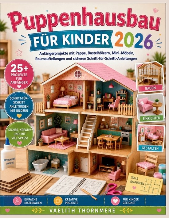 Puppenhausbau FÜR KINDER 2026 - cover